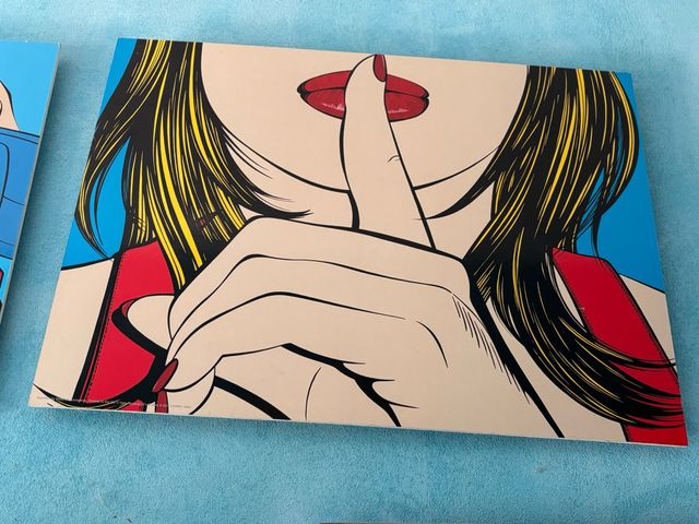 3 Quadri Pop Art IKEA