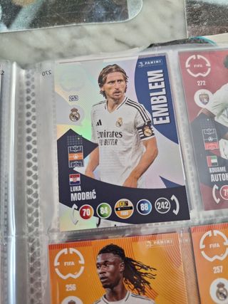 Cromo Luka Modric Panini - Emblem