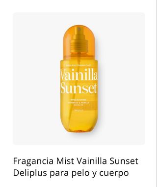 Vainilla Sunset Mist
