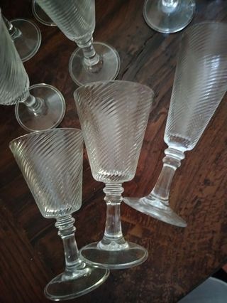 Bicchieri Rigadin - 18 pezzi