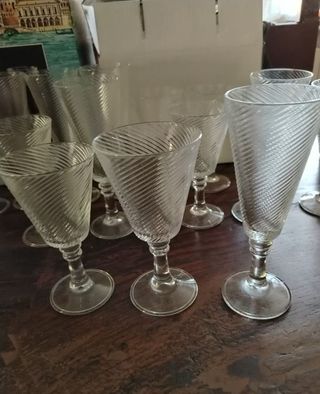 Bicchieri Rigadin - 18 pezzi