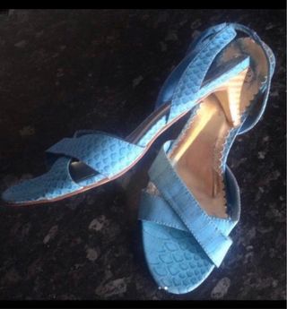 Sandalias Caroline Biss azules