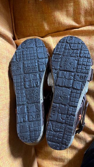 Sandali Art. 36 Marrone - Pelle Intrecciata