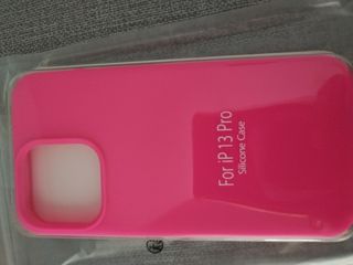 Carcasa silicona iPhone 13 Pro rosa