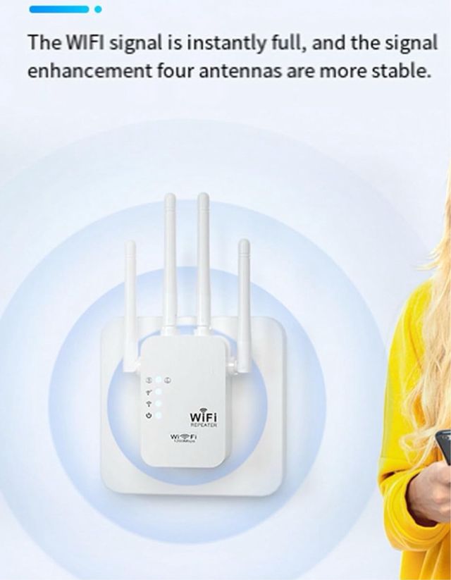 Repetidor WiFi 300Mbps - Extensor de Señal