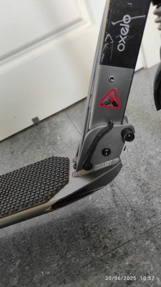 Patinete Oxelo Town 7XL Negro