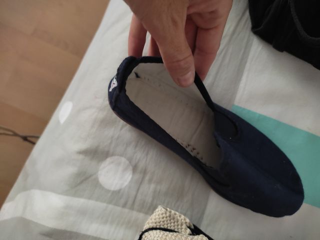 Zapatillas jotera talla 29
