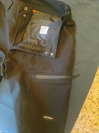 Pantalón esquí IcePeak negro talla M/50