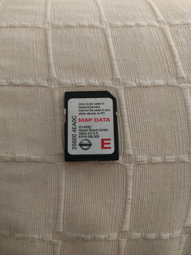 Tarjeta GPS Nissan Qashqai