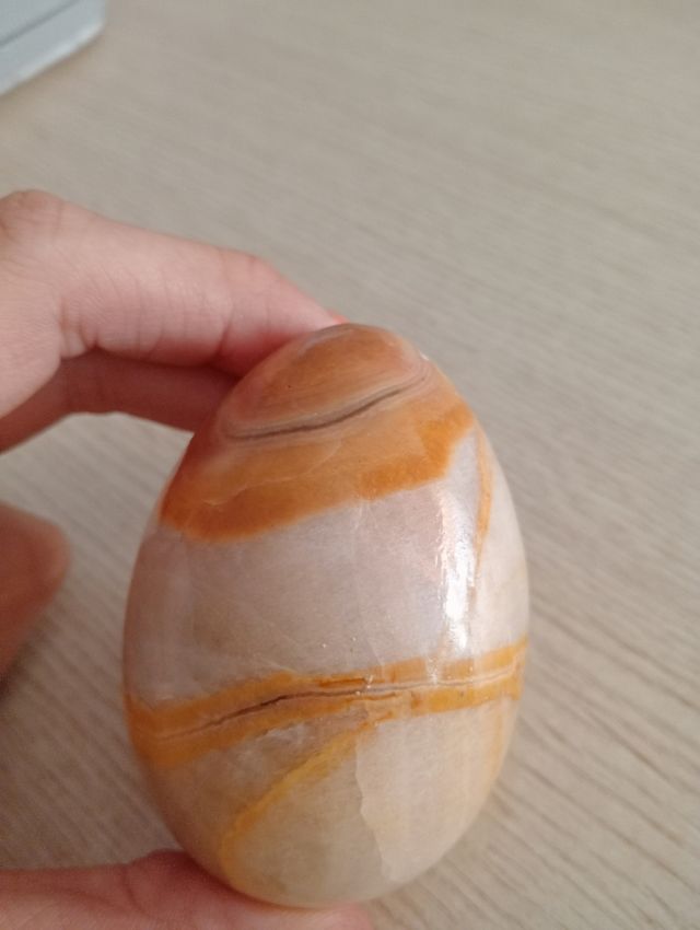 Huevos Mármol Decorativos - 2 uds