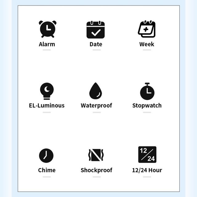 Todoterreno Reloj DEPORTIVO, máquina japonésa