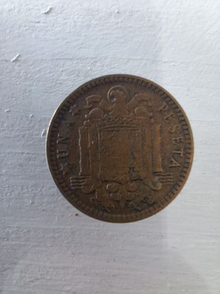 2 Monedas Franco España 1947