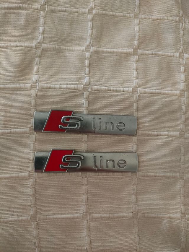 Emblemas Audi S line  Originales