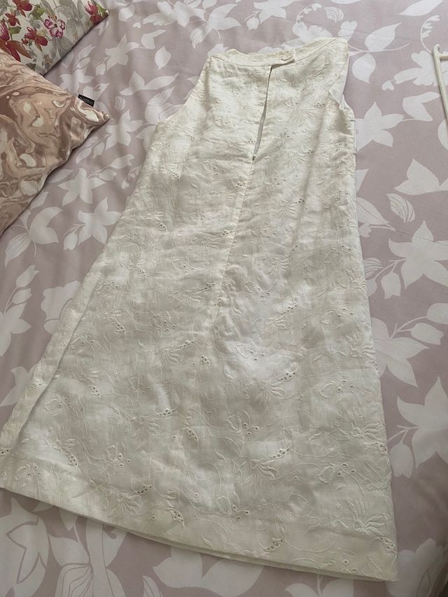Vestido blanco verano bordado