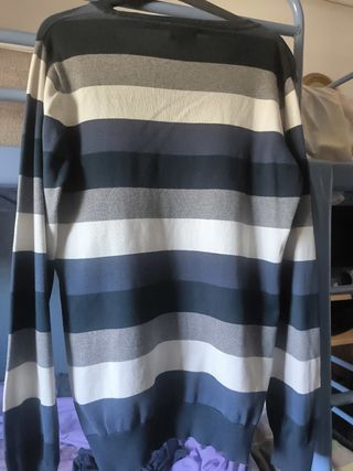 Jersey Jack & Jones rayas multicolor talla S