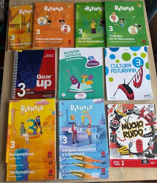 libros de 3 primaria pack