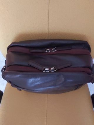 Bolso bandolera piel para hombre Salvador Bachille
