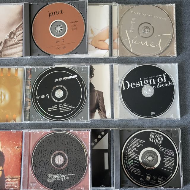 6 CDs Janet Jackson - R&B/Soul