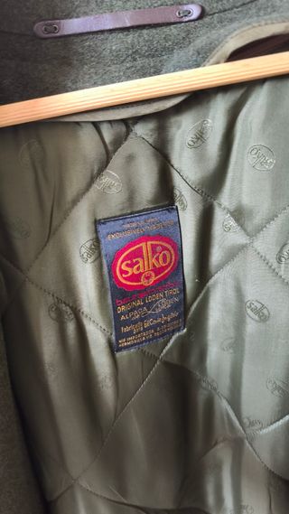 Gabardina Salko verde oliva