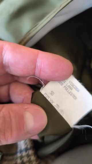 Gabardina Salko verde oliva