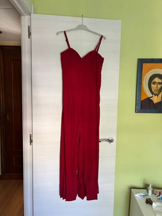 Mono rojo de vestir - elegante