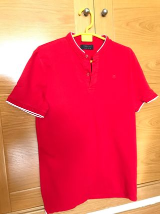 Polo rojo hombre Lefties