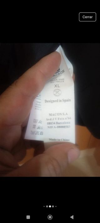 Traje BOSTON azul marino