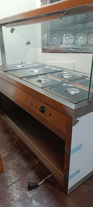 Vitrina Caliente Profesional