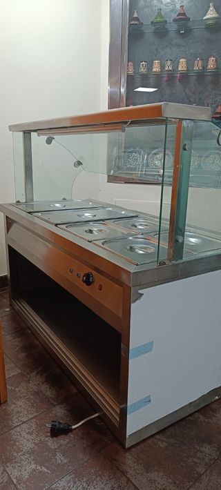 Vitrina Caliente Profesional