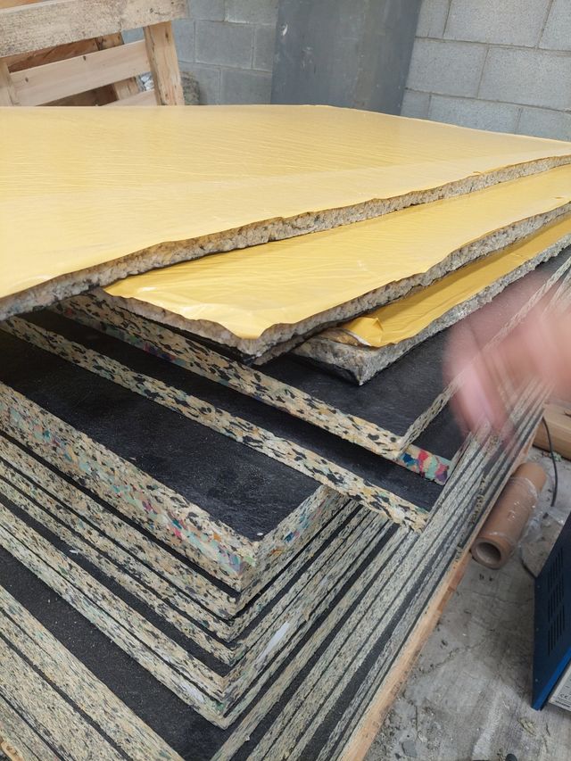 Planchas insonorizantes-Aislamiento acústico termi