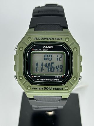 Reloj Casio Verde W-218H-3AVEF