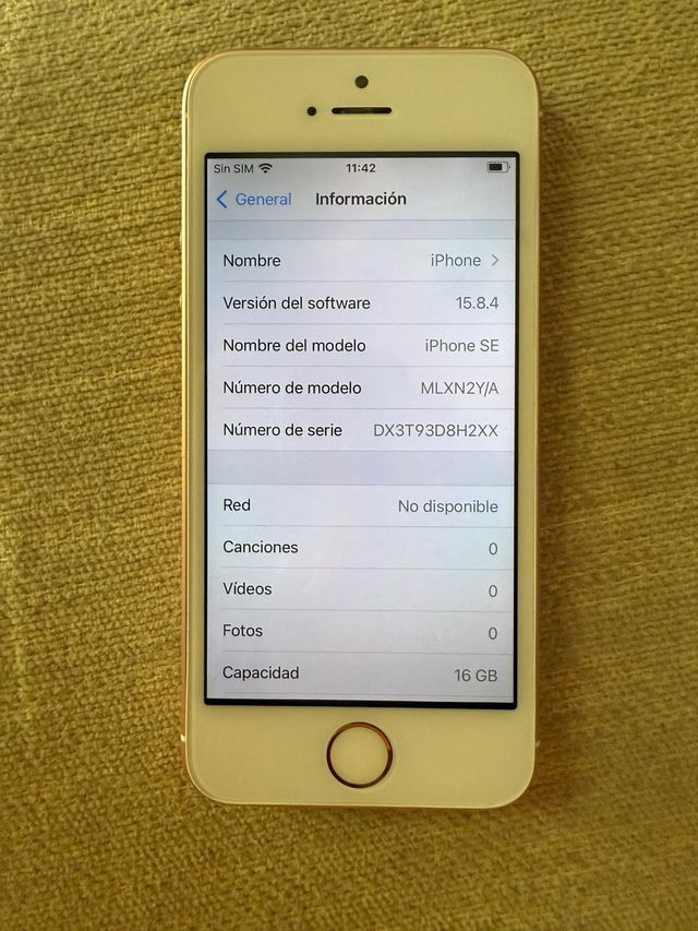 iPhone SE 16GB Rosa