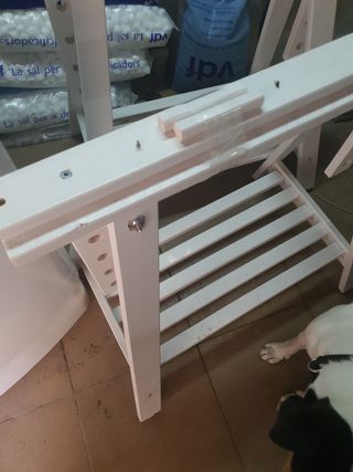 Caballetes pintura blanco - 2uds