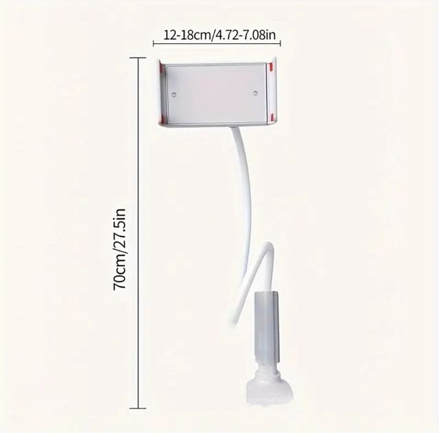 Soportes, móvil y tablet flexible.