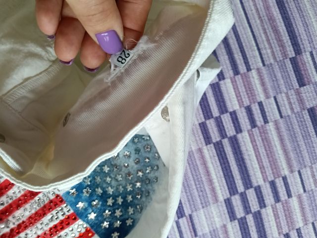 Jeans bianchi donna USA