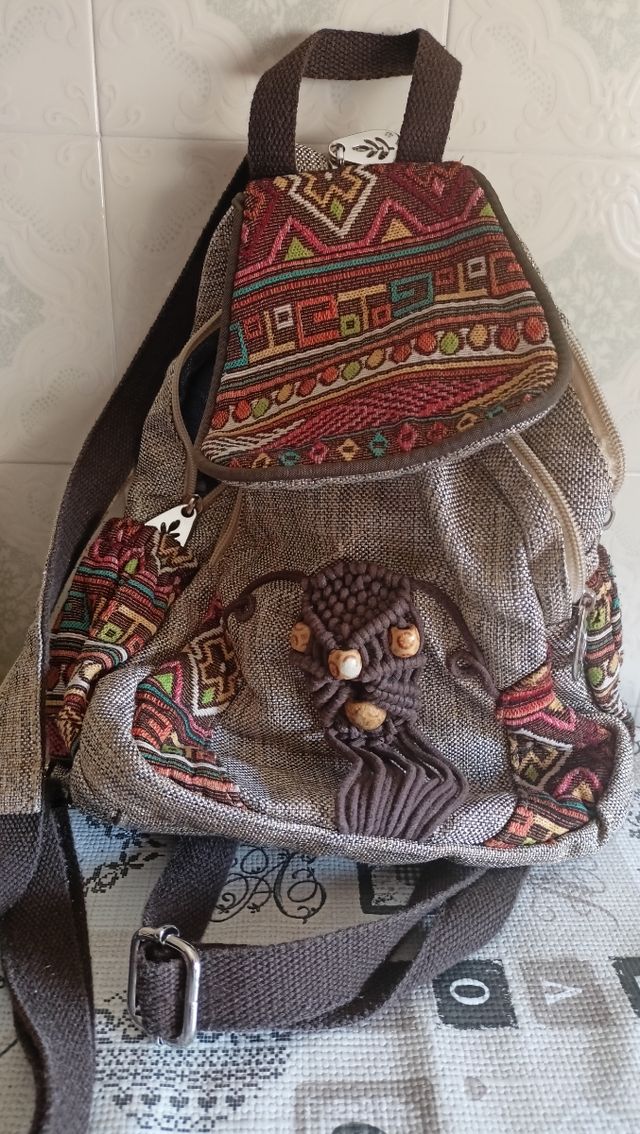 Zainetto etnico multicolor