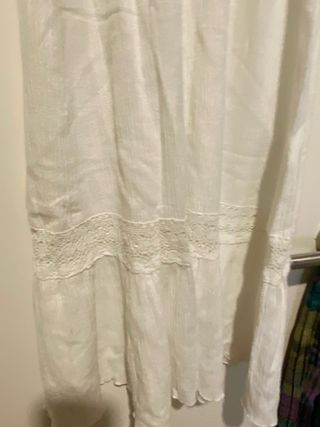 Vestido blanco ibicenco vintage