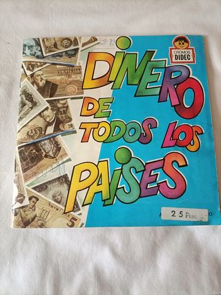 Álbum Cromos Dinero Países