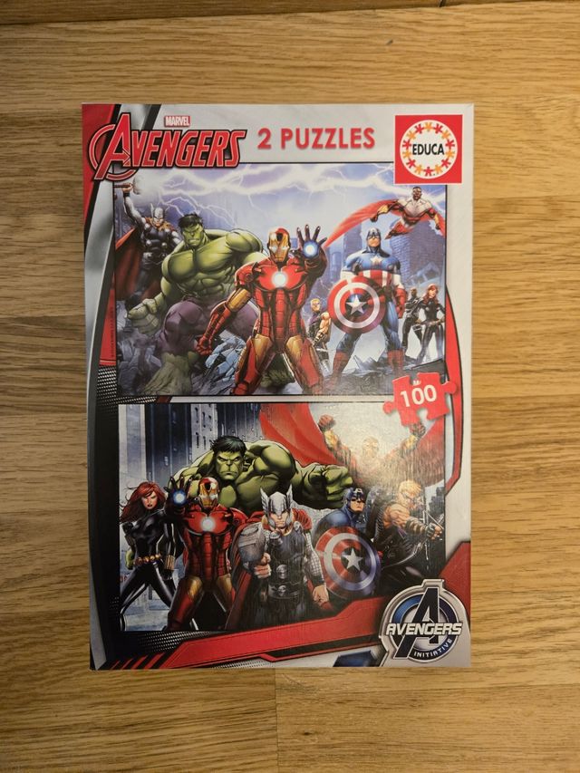 Puzzle Avengers (2x100 piezas)