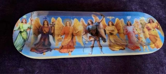 PORTA INCIENSO BANDEJA 7 ARCANGELES INCENSARIO