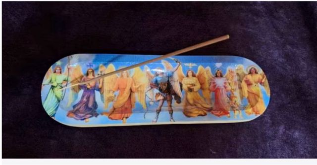 PORTA INCIENSO BANDEJA 7 ARCANGELES INCENSARIO