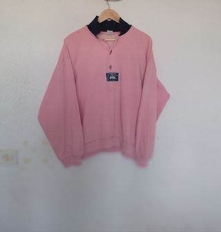 Sudadera Kappa rosa vintage