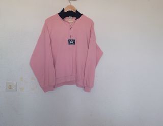 Sudadera Kappa rosa vintage