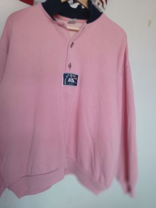 Sudadera Kappa rosa vintage
