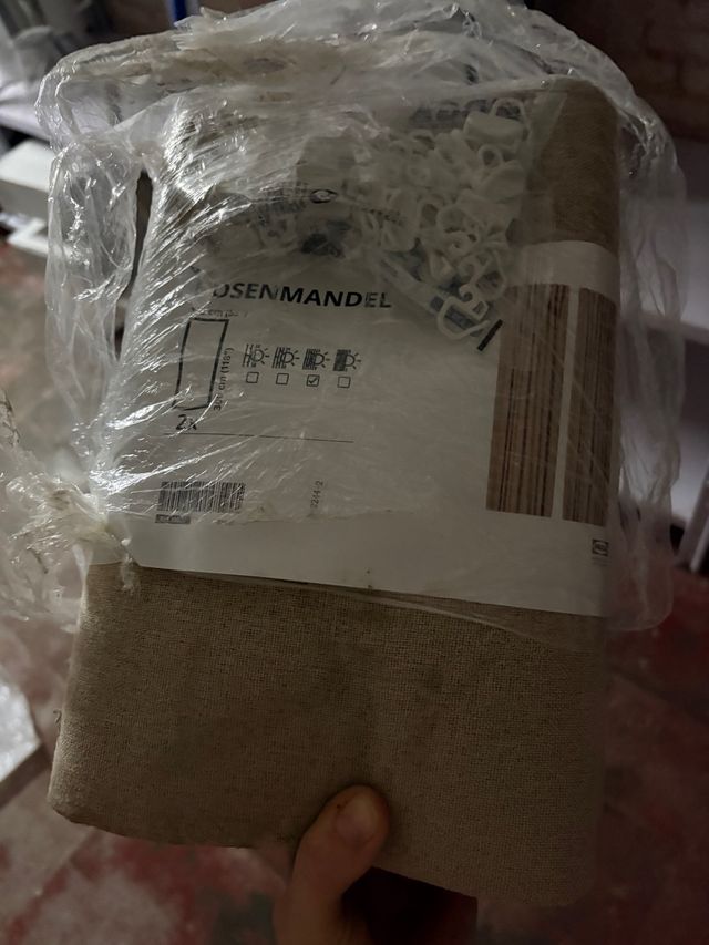 Cortina Ikea Linen Beige - NUEVA