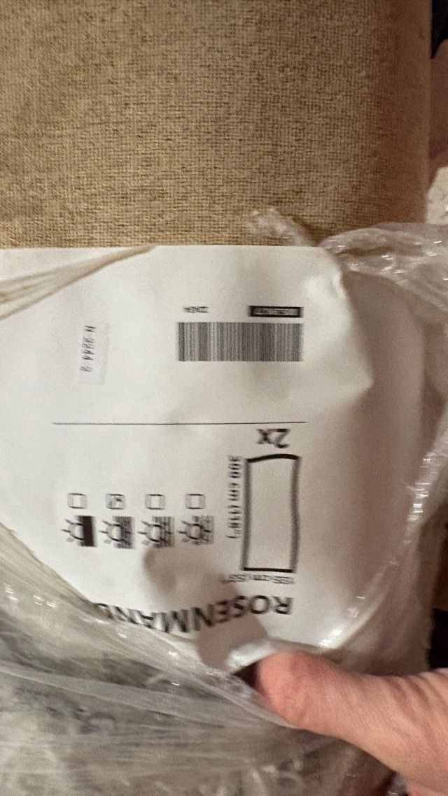 Cortina Ikea Linen Beige - NUEVA