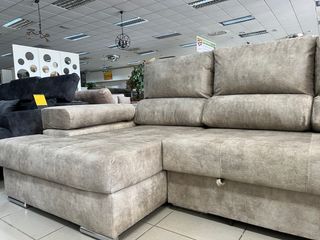 Sofá rinconera cama beige