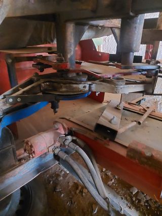 Máquina para cosechar ajos