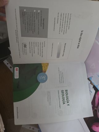 Biología y Geología 3º - Libro de texto en form...
