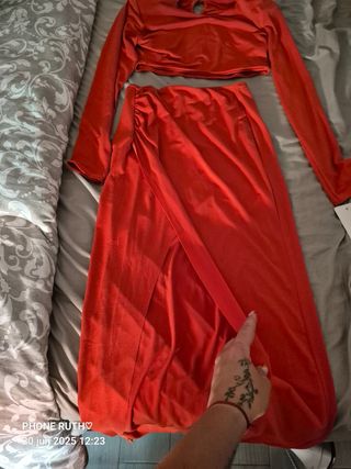 Conjunto rojo 2 piezas